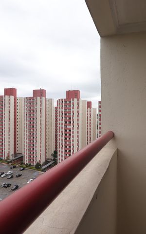 Apartamento para alugar com 55m², 2 quartos e 1 vagaSacada da Sala