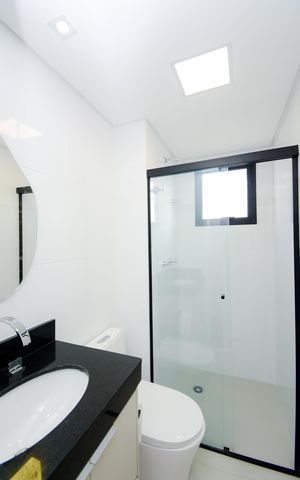 Apartamento à venda com 65m², 2 quartos e 1 vagaBanheiro Social