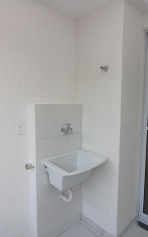 Apartamento para alugar com 35m², 2 quartos e sem vagaárea de serviço / Varanda
