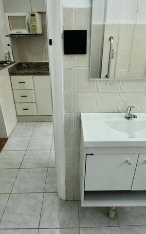 Apartamento para alugar com 36m², 1 quarto e sem vagaBanheiro
