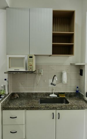 Apartamento para alugar com 36m², 1 quarto e sem vagaCozinha e Área de Serviço