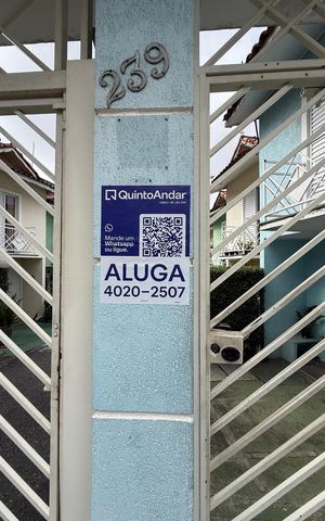 Casa de condomínio para alugar com 80m², 2 quartos e 1 vaga Casa de condomínio para alugar com 80m², 2 quartos e 1 vagaPlaca