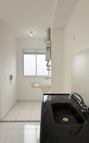 Apartamento à venda com 37m², 2 quartos e 2 vagas Apartamento à venda com 37m², 2 quartos e 2 vagasCozinha