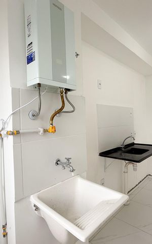 Apartamento à venda com 37m², 2 quartos e 2 vagas Apartamento à venda com 37m², 2 quartos e 2 vagasÁrea de Serviço