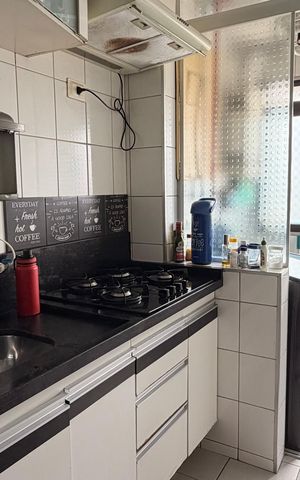 Apartamento à venda com 52m², 2 quartos e 1 vagaCozinha 