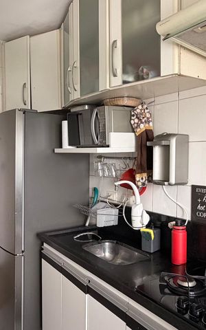 Apartamento à venda com 52m², 2 quartos e 1 vagaCozinha 
