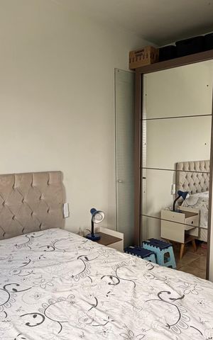Apartamento à venda com 52m², 2 quartos e 1 vagaQuarto 2
