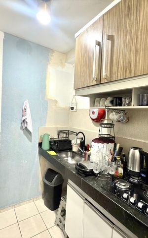 Apartamento à venda com 43m², 2 quartos e 1 vaga Apartamento à venda com 43m², 2 quartos e 1 vagaCozinha e Área de Serviço