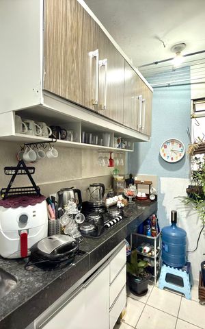 Apartamento à venda com 43m², 2 quartos e 1 vaga Apartamento à venda com 43m², 2 quartos e 1 vagaCozinha e Área de Serviço