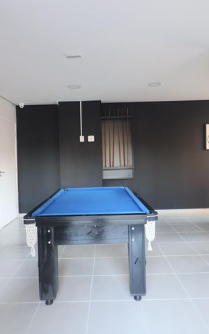 Apartamento para alugar com 45m², 2 quartos e 1 vagaÁrea comum - Sala de jogos