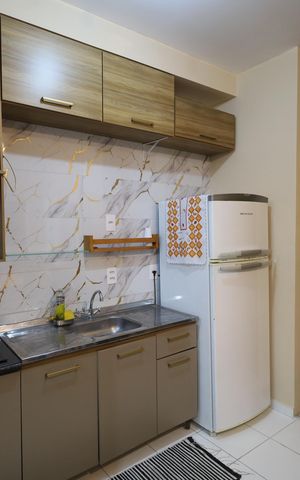 Apartamento para alugar com 45m², 2 quartos e 1 vagaCozinha e Área de Serviço