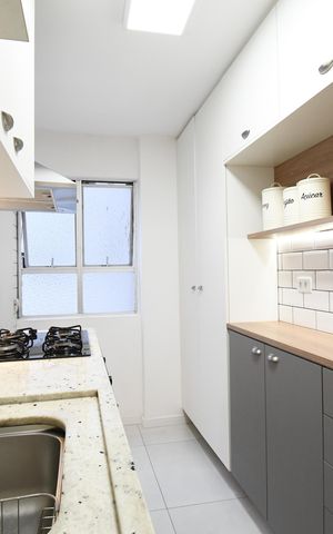 Apartamento à venda com 77m², 2 quartos e 1 vagaCozinha