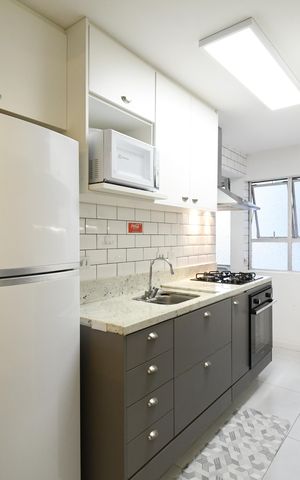 Apartamento à venda com 77m², 2 quartos e 1 vagaCozinha