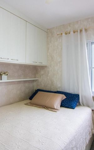 Apartamento à venda com 60m², 2 quartos e 1 vaga Apartamento à venda com 60m², 2 quartos e 1 vagaQuarto 1 - Suíte