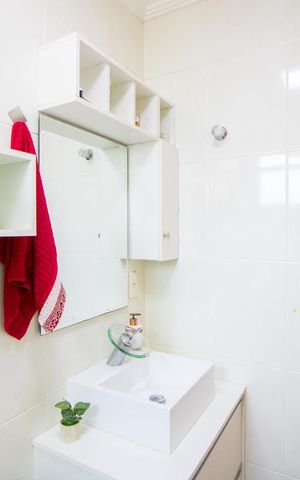 Apartamento à venda com 60m², 2 quartos e 1 vaga Apartamento à venda com 60m², 2 quartos e 1 vagaBanheiro social