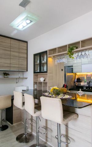 Apartamento à venda com 60m², 2 quartos e 1 vaga Apartamento à venda com 60m², 2 quartos e 1 vagaSala