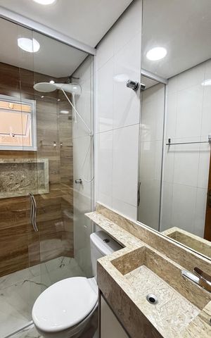 Apartamento para alugar com 80m², 3 quartos e 2 vagas Apartamento para alugar com 80m², 3 quartos e 2 vagasBanheiro