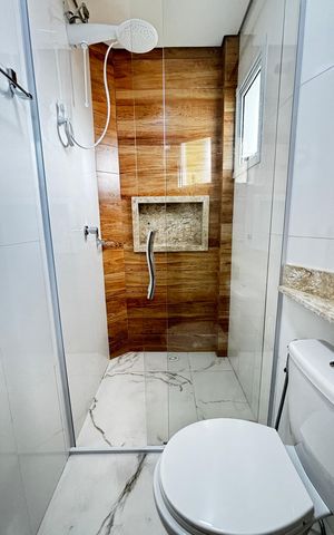 Apartamento para alugar com 80m², 3 quartos e 2 vagas Apartamento para alugar com 80m², 3 quartos e 2 vagasBanheiro da Suíte