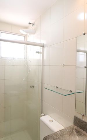 Apartamento para alugar com 68m², 2 quartos e 1 vagaBanheiro Social