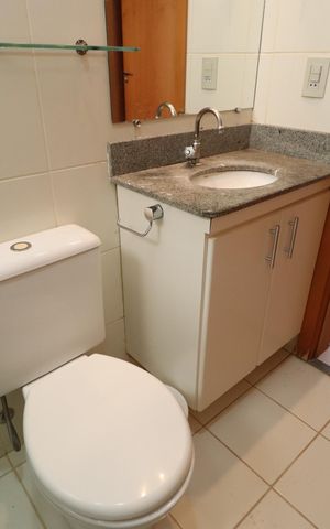 Apartamento para alugar com 68m², 2 quartos e 1 vagaBanheiro Social