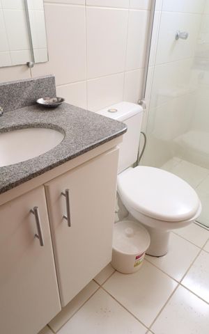 Apartamento para alugar com 68m², 2 quartos e 1 vagaBanheiro do Quarto 1