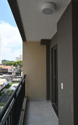 Apartamento para alugar com 37m², 1 quarto e sem vagaVaranda