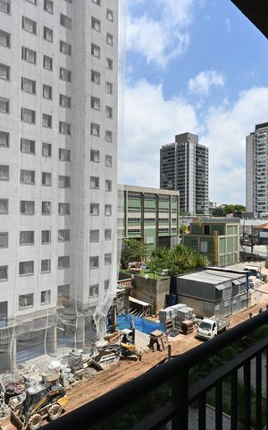Apartamento para alugar com 37m², 1 quarto e sem vagaVaranda