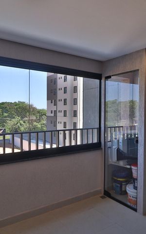 Apartamento para alugar com 48m², 1 quarto e 1 vagaVaranda