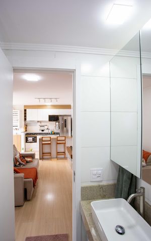 Apartamento para alugar com 43m², 2 quartos e 1 vagaBanheiro