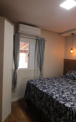 Casa de condomínio para alugar com 145m², 2 quartos e 1 vagaSuíte