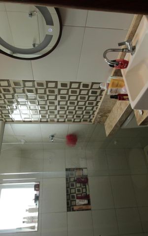 Casa de condomínio para alugar com 145m², 2 quartos e 1 vagaBanheiro da Suíte