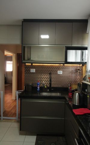 Casa de condomínio para alugar com 145m², 2 quartos e 1 vagaCozinha e Área de Serviço