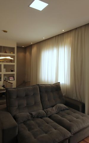 Casa de condomínio para alugar com 145m², 2 quartos e 1 vagaSala