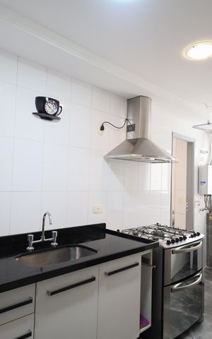 Apartamento à venda com 90m², 3 quartos e 2 vagasCozinha e Área de Serviço