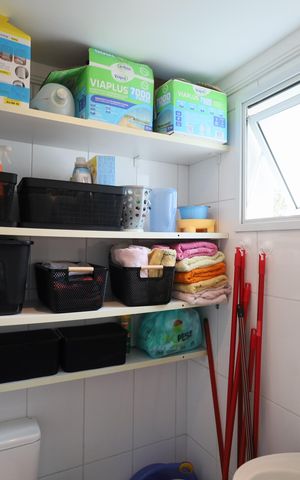 Apartamento à venda com 90m², 3 quartos e 2 vagasCozinha e Área de Serviço