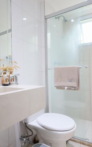 Apartamento à venda com 90m², 3 quartos e 2 vagasBanheiro da Suíte 1