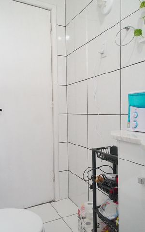Apartamento à venda com 92m², 3 quartos e sem vagaBanheiro