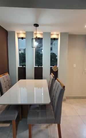 Apartamento à venda com 40m², 1 quarto e sem vaga Apartamento à venda com 40m², 1 quarto e sem vagaSala de Jantar