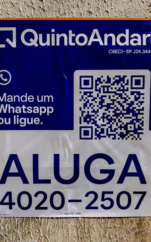 Apartamento para alugar com 38m², 1 quarto e 1 vagaPlaca