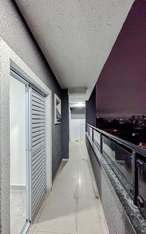 Apartamento para alugar com 38m², 1 quarto e 1 vagaVaranda