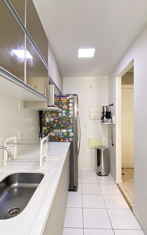Apartamento para alugar com 55m², 2 quartos e 1 vaga
