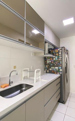 Apartamento para alugar com 55m², 2 quartos e 1 vaga