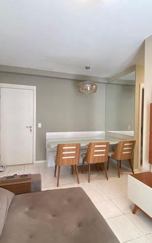 Apartamento para alugar com 55m², 2 quartos e 1 vaga