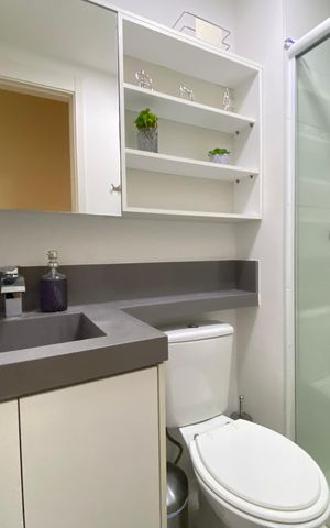 Apartamento para alugar com 55m², 2 quartos e 1 vaga