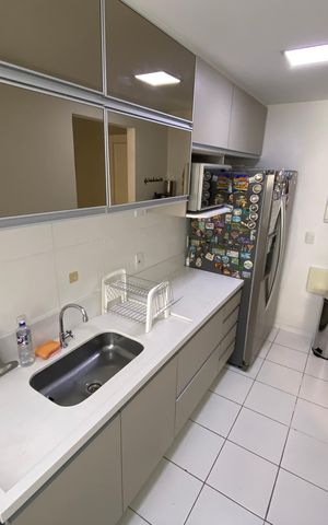 Apartamento para alugar com 55m², 2 quartos e 1 vaga