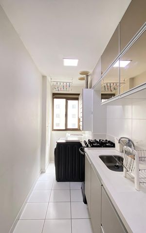 Apartamento para alugar com 55m², 2 quartos e 1 vaga