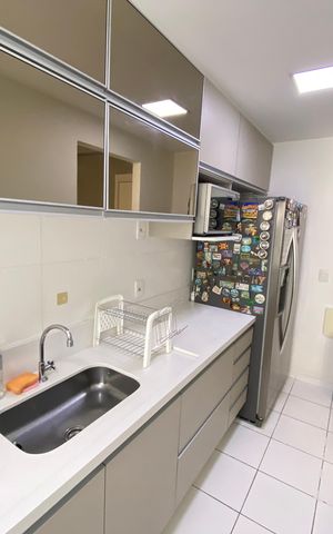 Apartamento para alugar com 55m², 2 quartos e 1 vaga