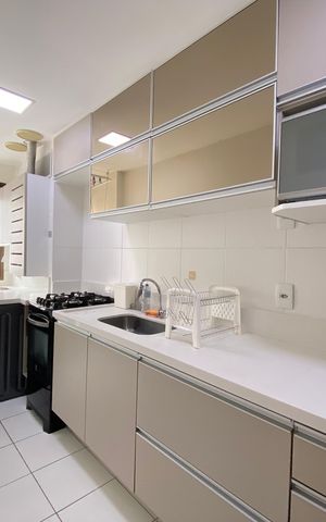 Apartamento para alugar com 55m², 2 quartos e 1 vaga