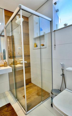 Casa à venda com 220m², 5 quartos e 3 vagas Casa à venda com 220m², 5 quartos e 3 vagasBanheiro da Suíte