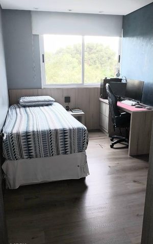 Apartamento à venda com 168m², 3 quartos e 2 vagas Apartamento à venda com 168m², 3 quartos e 2 vagasQuarto 3